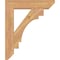 Ekena Millwork Merced Slat Smooth Bracket, Western Red Cedar, 3 1/2"W x 20"D x 24"H BKT04X20X24MRC06SWR - alternate 3